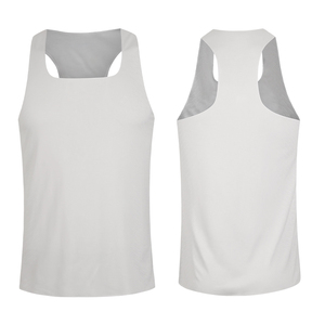 Tùy Chỉnh Thoáng Khí Liền Mạch Tank Top Dệt Kim Chạy Vest Cho Nam Giới Và Phụ Nữ Cho Mùa Hè Marathon Đào Tạo - Product Image 1