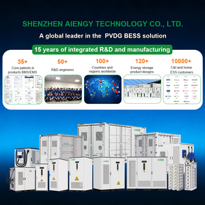 ระบบกักเก็บพลังงานแบตเตอรี่แบบตู้คอนเทนเนอร์พลังงานแสงอาทิตย์ AINEGY ขนาด 20 ฟุต ระบายความร้อนด้วยอากาศ 2.6MWh 1.25MW เกรด A ใช้เซลล์ LiFePO4 อายุการใช้งาน 8000 รอบ - Product Image 6