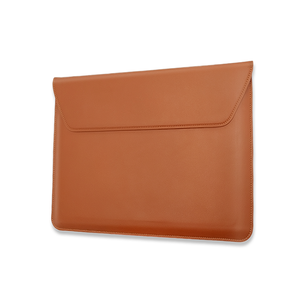Casing <span class=keywords><strong>Laptop</strong></span> Kulit Pu Vegan Tahan Air Logo Kustom Lengan <span class=keywords><strong>Laptop</strong></span> untuk Pria - Product Image 3