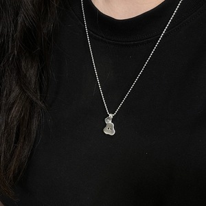 Collier pendentif en argent sterling S925 avec petite perle de raisin, design élégant et luxueux pour femmes, charmes de mode pour les trajets quotidiens - Product Image 4