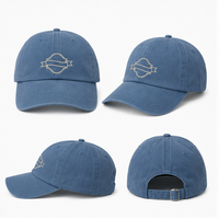 Gorra de Papá de Lujo Estructurada de Algodón Cepillado con 6 Paneles, Ajustable, con Logotipo Personalizado y Bordado, Fabricada Directamente de Fábrica (OEM)