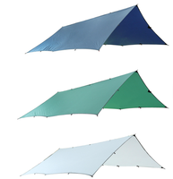 Tissu taffetas ripstop enduit PU 210T 100% nylon ultraléger, imperméable et résistant aux taches pour sacs de parachute, hamacs et bagages d'extérieur