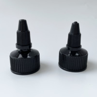 Capsules de bouchons de bouteilles en plastique de 20 mm, 24 mm, 28 mm, bouchons à visser, distributeur de bouchons pour produits capillaires, emballage de sauce piquante, couvercle