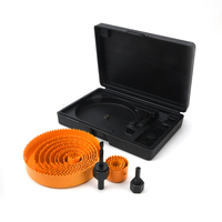 Nesen – Lot de 14 scies cloches en acier rapide pour le bois, toutes tailles populaires, pointe en acier dur, pour portes d'armoires et tôles domestiques