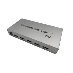 Ondersteuning 4 Hdmi Uitgangen 2X2 Volledige Hdmi Video Wall Controller Voor Video Wall