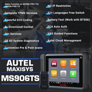 MaxiSys MS906TS <b>TPMS</b> Programmable Sensor Diagnostic Tool <b>TPMS</b> Auto Diagnostic Scanner MS906TS MK808TS MP808TS - Product Image 4