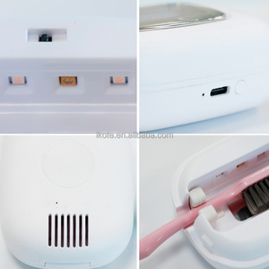 ชุดกล่องฆ่าเชื้อด้วยรังสี UV ติดผนังขนาดเล็กสำหรับแปรงสีฟันในห้องน้ำ - Product Image 2