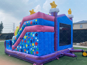 Unicorn Inflatable trượt nước kết hợp PVC tùy chỉnh trong nhà ngoài trời Sử dụng cho nhà trường dân cư trượt nước cho vui - Product Image 5