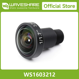 WS1603212 Objectif haute résolution M12 12MP, 160 °   FOV 3,2 mm Longueur focale compatible avec Raspberry Pi Caméra de haute qualité M12 K572 - Product Image 2