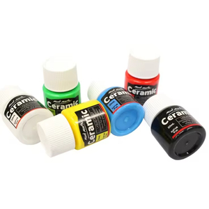 Juego de Pintura Líquida Cerámica Mont Marte, 6 Piezas x 20 ml - Product Image 1