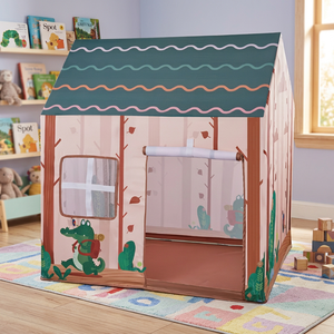Tienda de Campaña Infantil Ligera, Fácil de Instalar, Plegable, de Poliéster, para Jugar en Interiores - Product Image 3