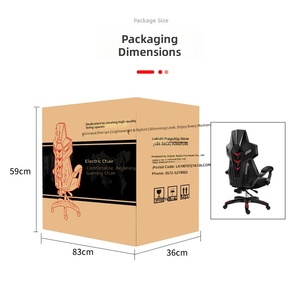 Chaise de jeu ergonomique de luxe contemporaine Siila <span class=keywords><strong>Gamer</strong></span>, chaise de jeu pivotante inclinable à dossier haut avec repose-pieds - Product Image 6