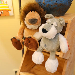 Mode Jungle animaux doux Lion enfants jouets <span class=keywords><strong>en</strong></span> <span class=keywords><strong>peluche</strong></span> personnalisés belles grandes oreilles éléphant <span class=keywords><strong>tigre</strong></span> ours singe girafe jouets <span class=keywords><strong>en</strong></span> <span class=keywords><strong>peluche</strong></span> - Product Image 2