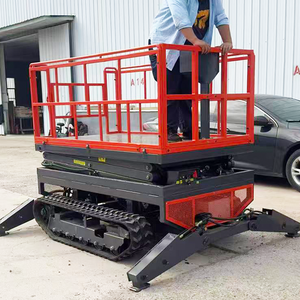 Thiết kế mới DIESEL Scissor Lift 4M 7M 8m <span class=keywords><strong>Mini</strong></span> Scissor Lift 500kg trên không làm việc nền tảng Scissor nền tảng di động nâng bảng - Product Image 5