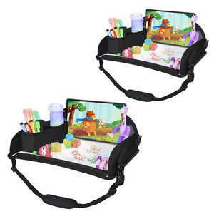 Bandeja de viaje para niños Premium OEM con muestra gratis para asiento de coche de niño pequeño, bandeja para asiento de coche para niños, bandeja para cochecito de bebé de viaje - Product Image 1