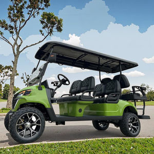 Mini lüks antika elektrik klasik Golf arabası 4 yolcu 6 kişilik 8 koltuk düğün tatil otel için yeni çelik CE sertifikalı - Product Image 3