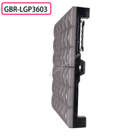 Panneau matriciel LED DMX 36x3W avec couleur de fond SMD