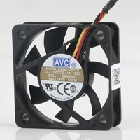 Ventilateur de refroidissement AVC 5V 24V 48V DC 12V 0.11A AC EC 4010 40X40X10MM 4CM ultra-fin pour pont nord-sud, dissipation thermique du processeur DS04010B12H