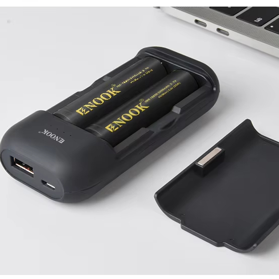 EU Stock Fast Charging 15000mAh Portable Power Bank for Mobile Phones Type-C and USB Output Interface 18650 Battery Charger