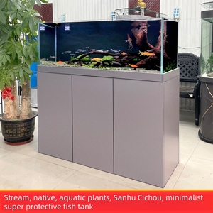 Acuario <span class=keywords><strong>de</strong></span> cristal personalizado sin marco al por mayor <span class=keywords><strong>de</strong></span> fábrica, pecera grande <span class=keywords><strong>de</strong></span> agua dulce y agua salada con Juego completo para sala <span class=keywords><strong>de</strong></span> estar - Product Image 4