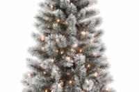 Sapin vert pré-éclairé en pot