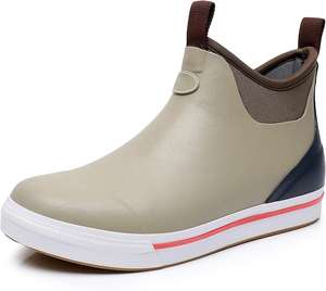 Botas <span class=keywords><strong>de</strong></span> cubierta para hombre, impermeables, aisladas, antideslizantes, <span class=keywords><strong>de</strong></span> caucho, para <span class=keywords><strong>pesca</strong></span>, navegación, vela y trabajo marino - Product Image 2