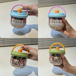 Lonchera portátil Rope Picnic de 501-800 ml con asa para niños y adultos - Product Image 4