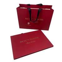 Sac cadeau en papier personnalisé, sac d'emballage pour bijoux avec logo, sac cadeau en papier de haute qualité avec poignée, sac cadeau personnalisé
