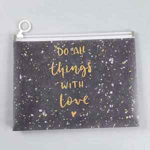 Estuche de transporte negro personalizado A4, bolsa de Arte de PP, carteras de artista impermeables, producto de archivo de tipo de origen, tamaño de forma, modelo de lugar - Product Image 2