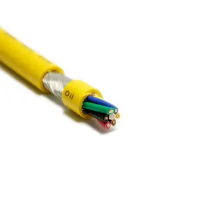 Esnek kablo ul600 V 6C * 2AWG ekstrüde kılıflı korumalı amerikan standart kablo ev kablolama bakır tel
