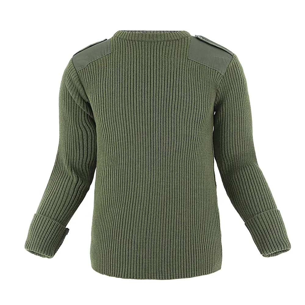 KMS maglione semplice personalizzato di sicurezza tattica di alta qualità maglione sportivo da uomo stampato in lana all'aperto di alta qualità