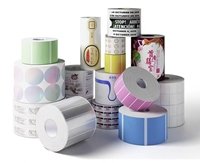 Étiquettes rectangulaires autocollantes imperméables imprimées sur mesure. Matériaux personnalisables disponibles : Papier enduit PP/PVC/BOPP