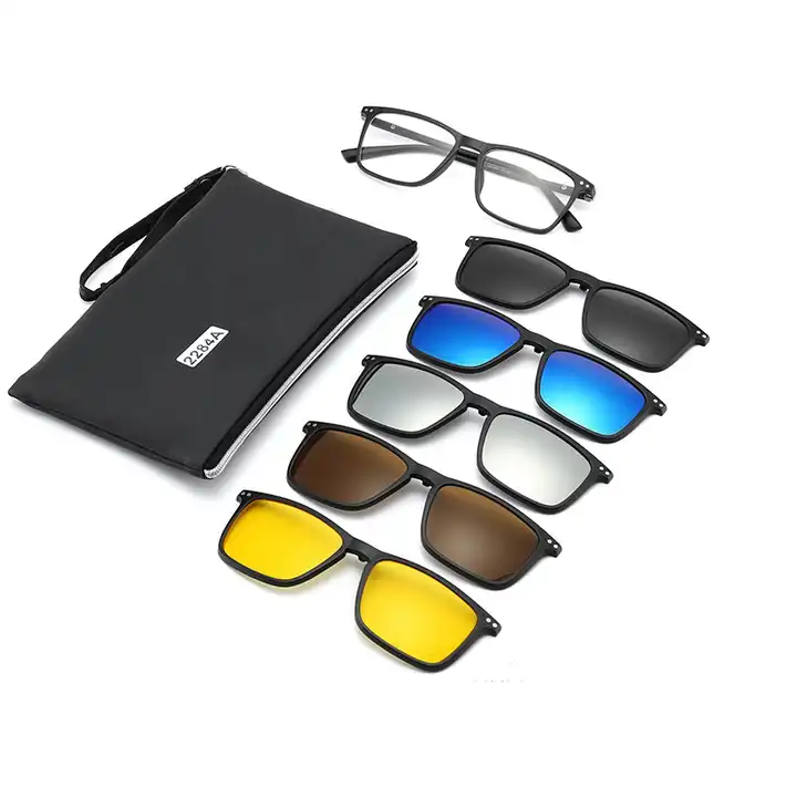 Polarized Clip On Sunglasses Over Prescription and Reading Glasses