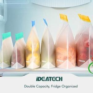 Custom Printed Food Grade Heat Seal Ziplock <b>Bags</b> with Zipper Flat Bottom Pouch CPP Material Manufacturer Supply - Product Image 2