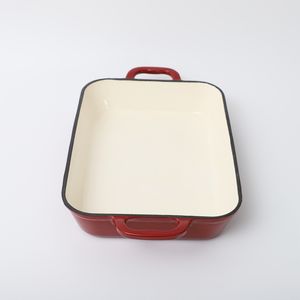 Rôtissoire émaillée personnalisée Plaque de cuisson rectangulaire en fonte à <span class=keywords><strong>induction</strong></span> - Product Image 6