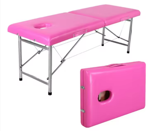 เตียงนวดพับได้สแตนเลสแบบพกพา ราคาโรงงานลดพิเศษ - Product Image 4