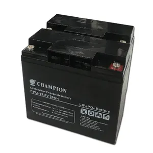 ZIICHENG แชมป์แบตเตอรี่พลังงานแสงอาทิตย์แบตเตอรี่ลิเธียมแบตเตอรี่ LFP 12V20AH เซลล์แบบชาร์จไฟได้สําหรับผนังพลังงานทางทะเล - Product Image 1