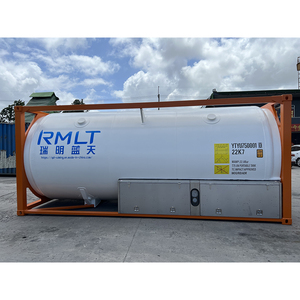 Kontainer tangki ISO LCO2 karbon dioksida cair Iso 20 kaki transportasi horisontal ISO - Product Image 5