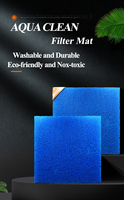 Tapis de filtre d'étang Koi japonais durable, accessoire pour aquariums 50x50x4 cm, offre spéciale