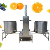 Industriële hydraulische tonvormige commerciële koudpers sapcentrifuge te koop, koudpers sapcentrifuge voor groenten en fruit.