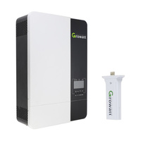 Système solaire hors réseau complet pour la maison, panneaux monocristallins en silicium MPPT, 3 kW, 5 kW, 10 kW avec sortie monophasée 220 V
