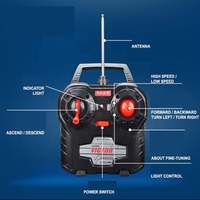 Samtoy – Drone volant d'extérieur, batterie infrarouge, télécommande, avion, hélicoptère RC, jouet pour enfants