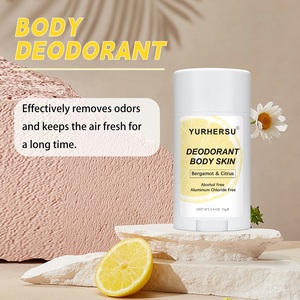 YURHERSU Déodorant Personnalisé Format Voyage 75g Parfum Naturel <span class=keywords><strong>Bio</strong></span> Longue Durée Anti-transpirant Crème Baume Stick pour <span class=keywords><strong>Aisselles</strong></span> - Product Image 4