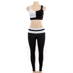 Fabric Kation contrast Color Yoga <span class=keywords><strong>Jera</strong></span> Legging for fitness workout apparel for women, set sets - Product Image 6