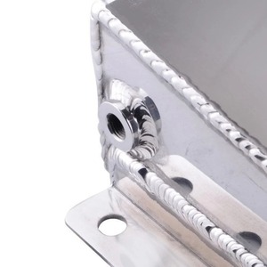 Tanque de Reserva de Refrigerante de Aluminio de 1.6L Universal para Carreras, para Honda Civic 240SX WRX, Tanque de Expansión de Aire Acondicionado, Montaje con Tornillos - Product Image 2