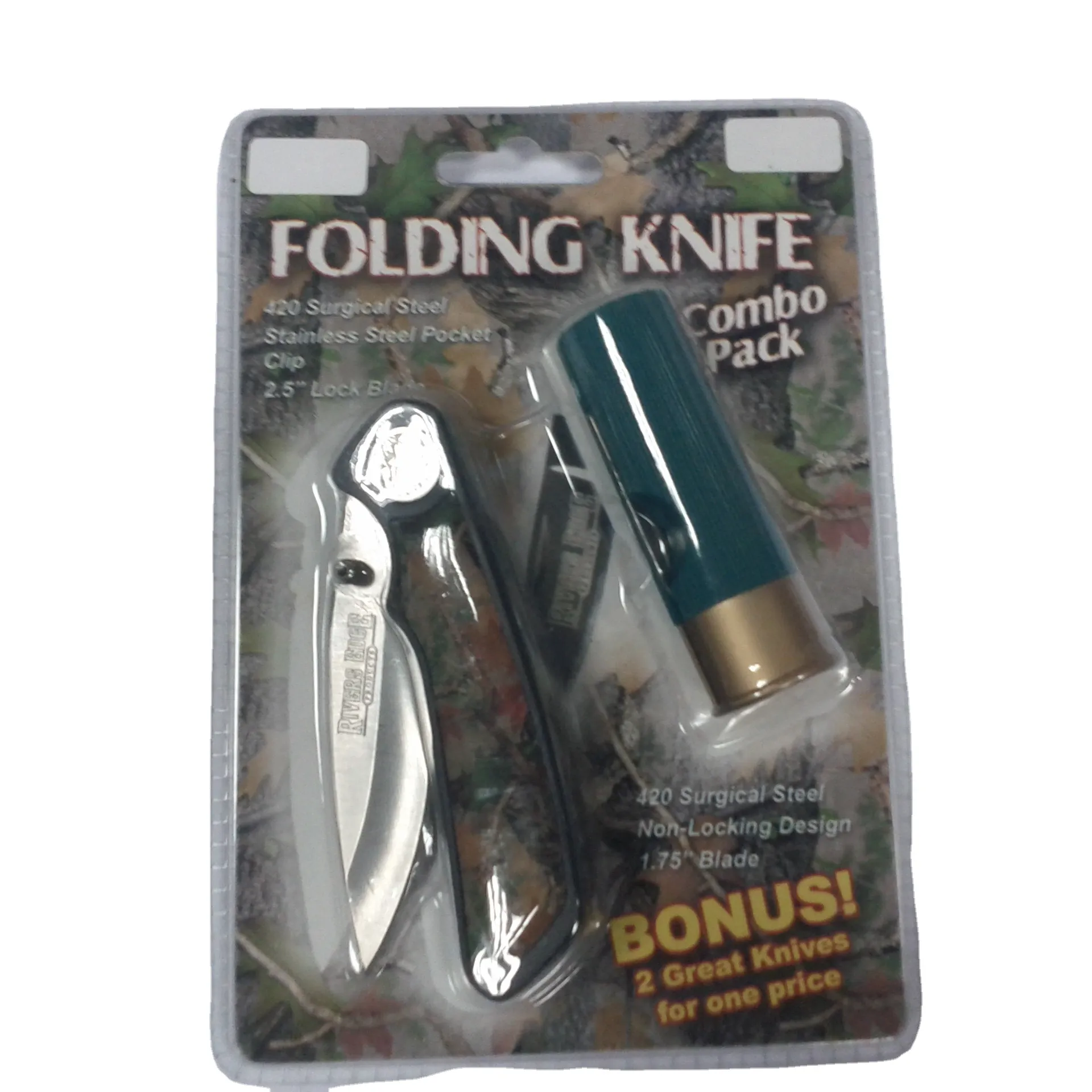 من السهل تحمل بندقية الإبداعية شكل هدية الطي سكين جيب سكين الفولاذ المقاوم للصدأ