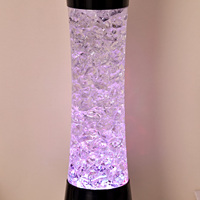 Lampe de table LED RGB en cristal K9, design taille fine, contrôle tactile, intensité réglable, éclairage moderne de luxe pour chambre à coucher