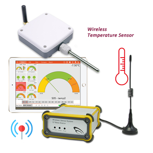 Sensor de Temperatura Inalámbrico de Bajo Consumo, Alarma de Temperatura, Estación Meteorológica, Resistente al Agua, Precisión del 0.25% - Product Image 1