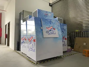 Réfrigérateur de stockage d'air à usage extérieur avec logo personnalisé Compresseur importé Couche de mousse de 70mm Utilisation commerciale Dégivrage automatique Mettre de la glace - Product Image 3