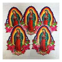 Vente en gros d'impression par transfert d'autocollants avec logo personnalisé film dtf pour impression de t-shirts sérigraphie transferts de chaleur croyances religieuses